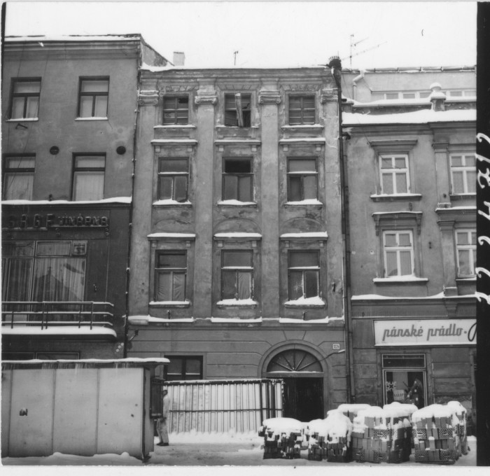 Budova č. 55 před rekonstrukcí, 1987