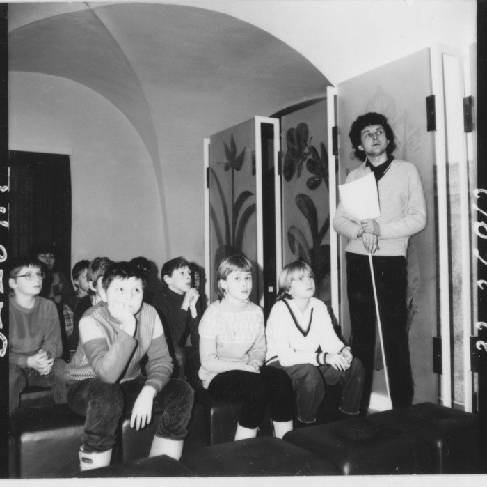 Přednáška PhDr. Jana Bechyně, 1987