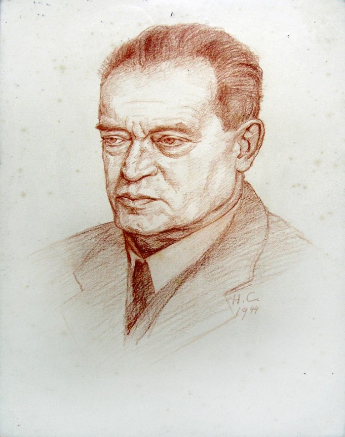 H. Canon, autoprotrét 1944