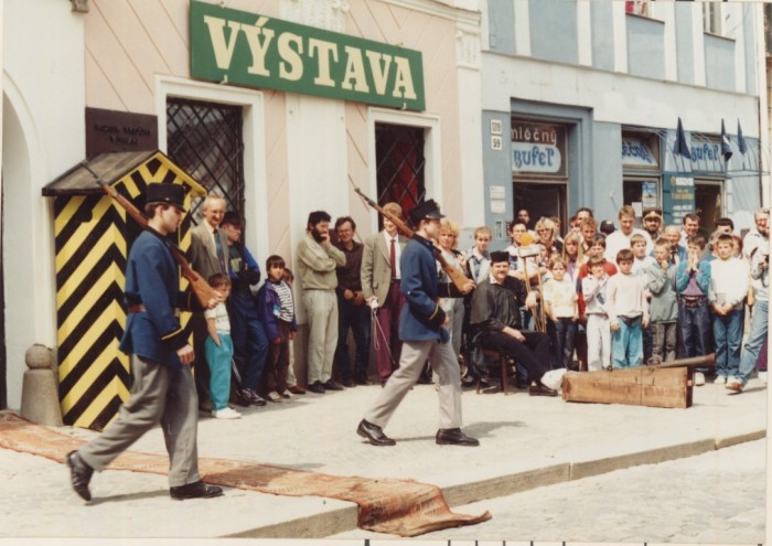 Momentka ze zahájení výstavy