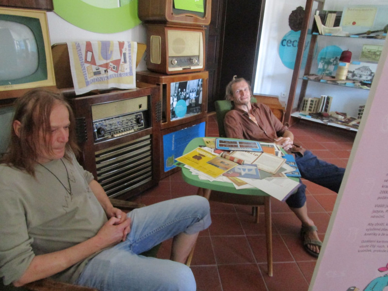 Vernisáž výstavy Marka Fexy