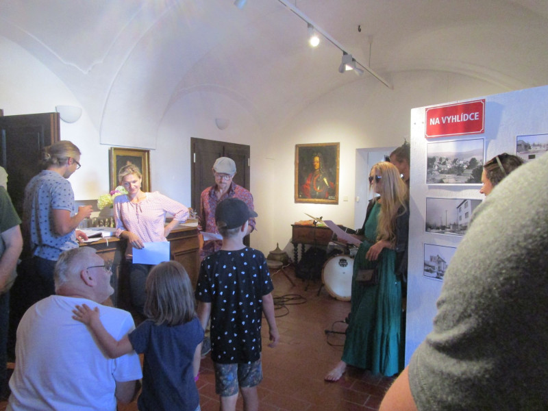 Vernisáž výstavy Marka Fexy