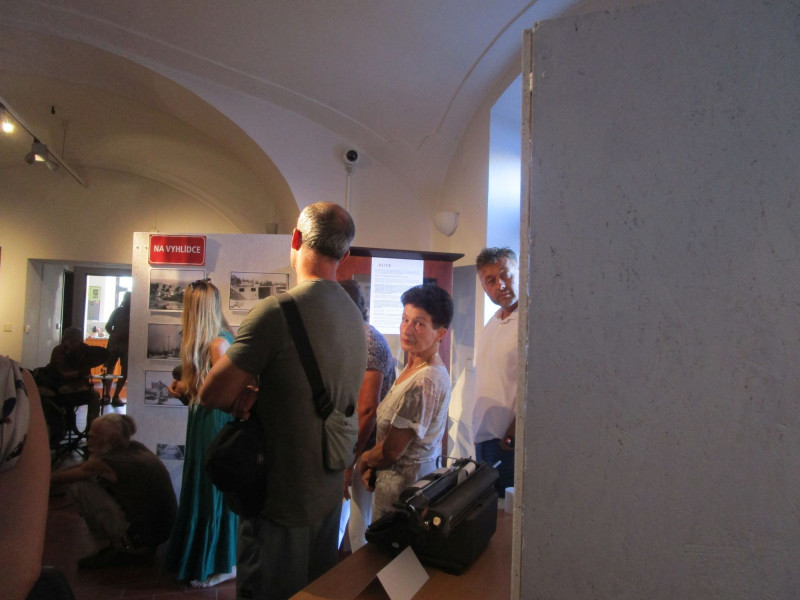 Vernisáž výstavy Marka Fexy