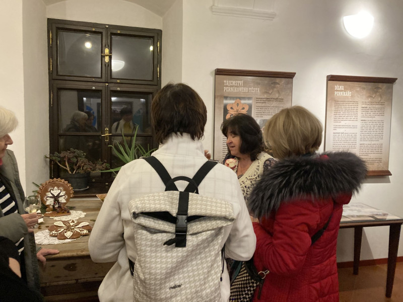Vernisáž výstavy Perník jako šperk