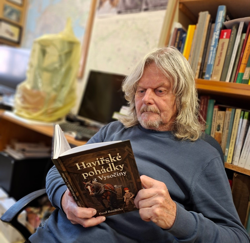 Pavel Bezděčka představil svoji nejnovější knihu v Českém rozhlase Vysočina